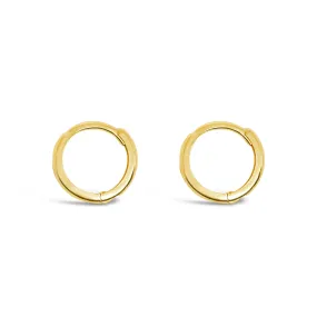 14K Gold Mini Huggie Earrings