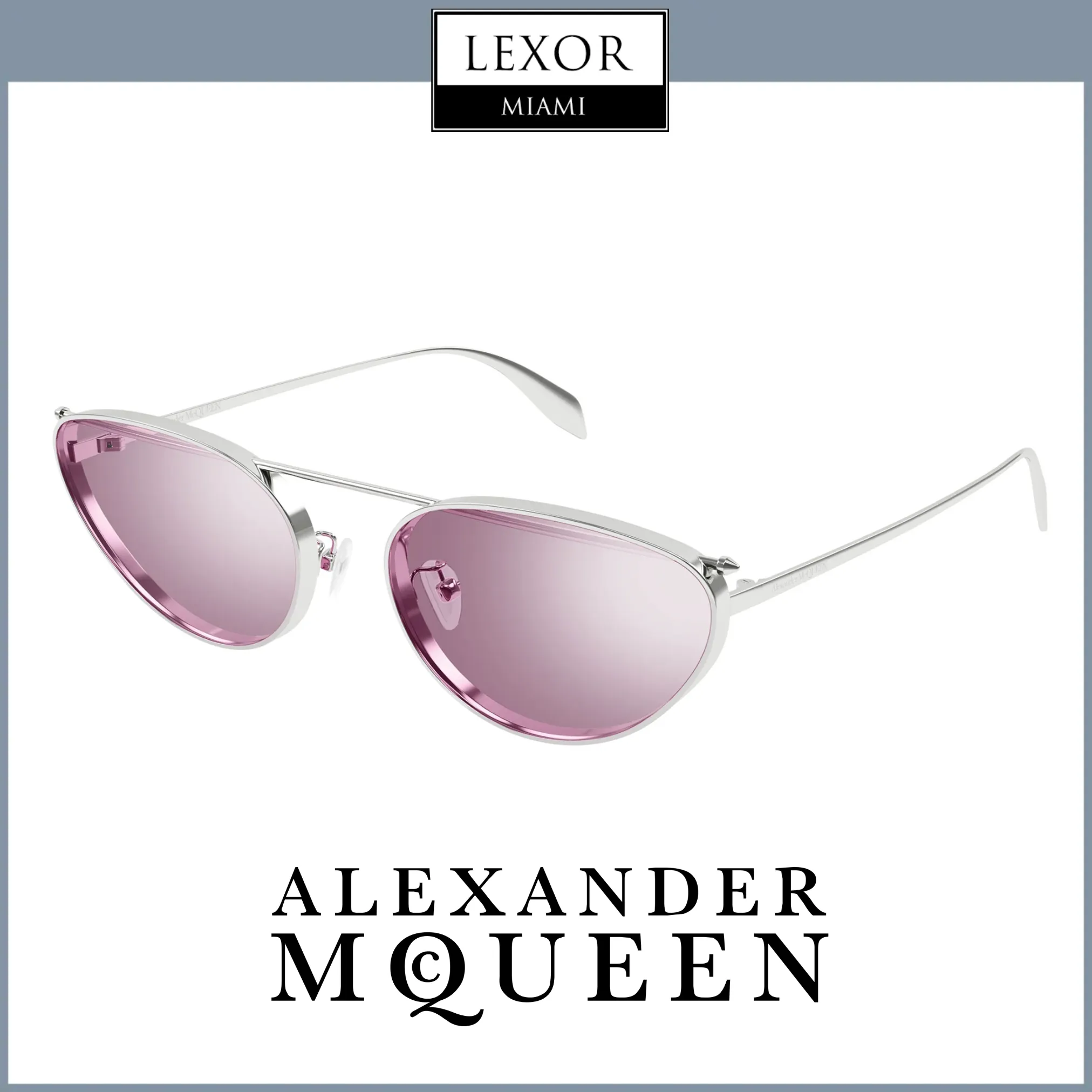 Alexander Mcqueen Sunglass AM0424S-003 62 Women UPC 889652449166