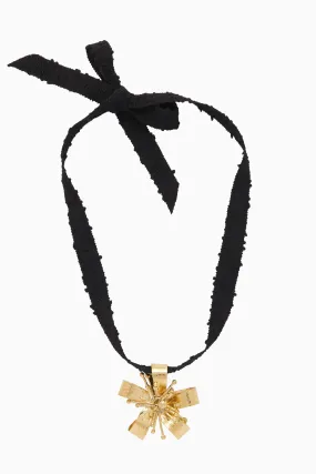 Amira Necklace - Brass