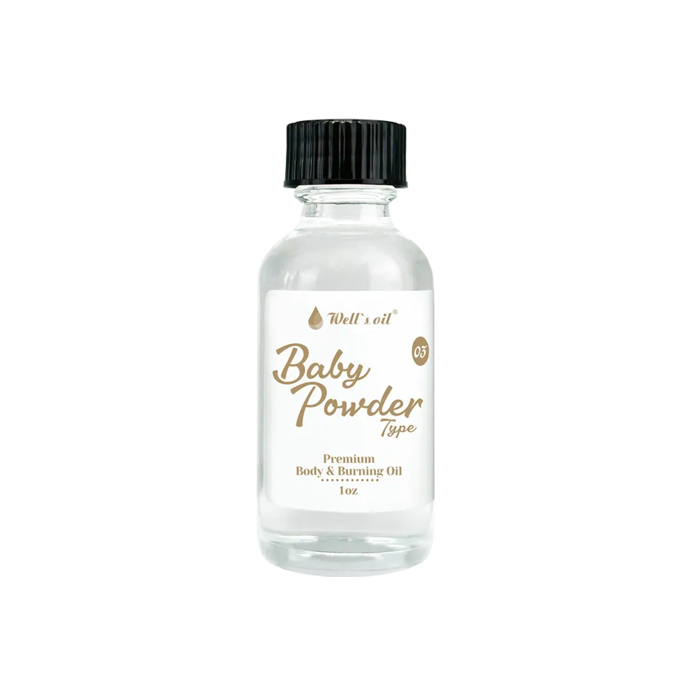 Body & Burning Oil (Inspired by Baby Powder) - 1 fl.oz.