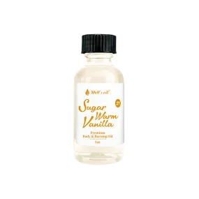 Body & Burning Oil (Inspired by Sugar Warm Vanilla) - 1 fl.oz.