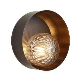 Bourbon Reeded Wall Light