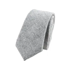 Classy Solid Wool Tie