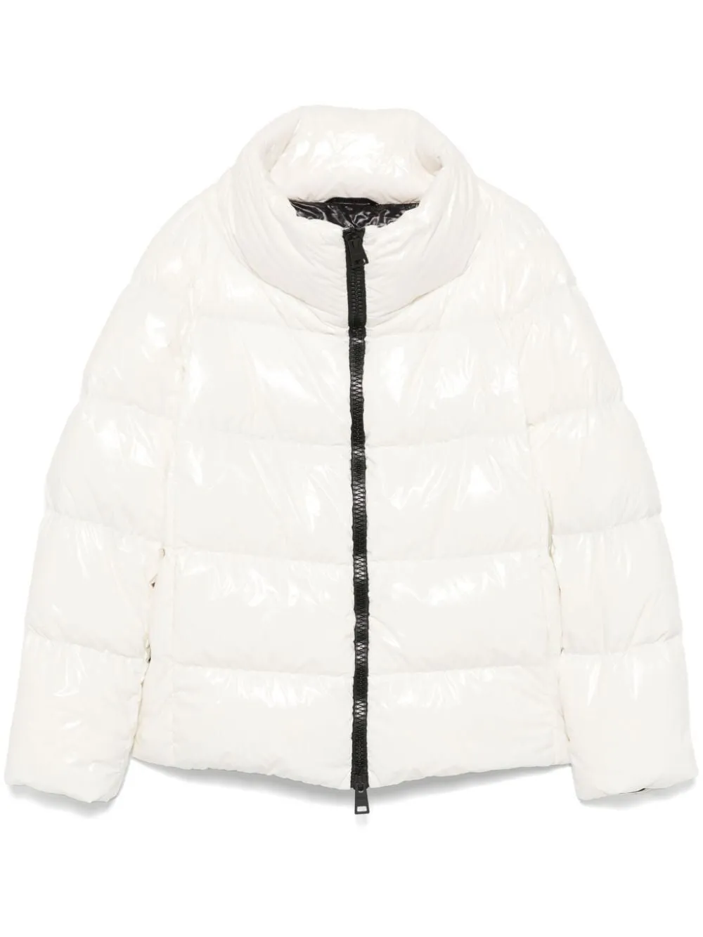 GLOSSY PUFFER JACKET