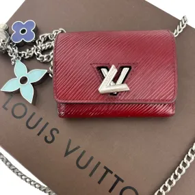 LOUIS VUITTON Epi Leather Twist Compact Wallet