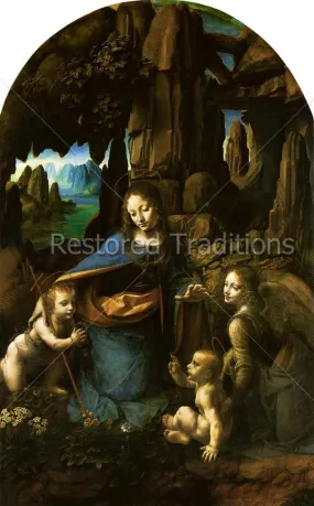 Madonna of the Rocks – da Vinci