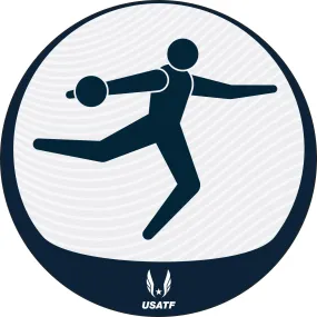 USATF Pictogram Sticker - Discus