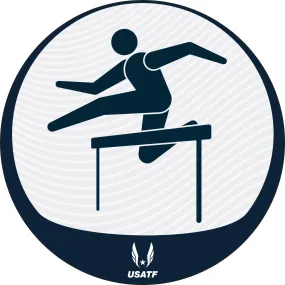 USATF Pictogram Sticker - Hurdle